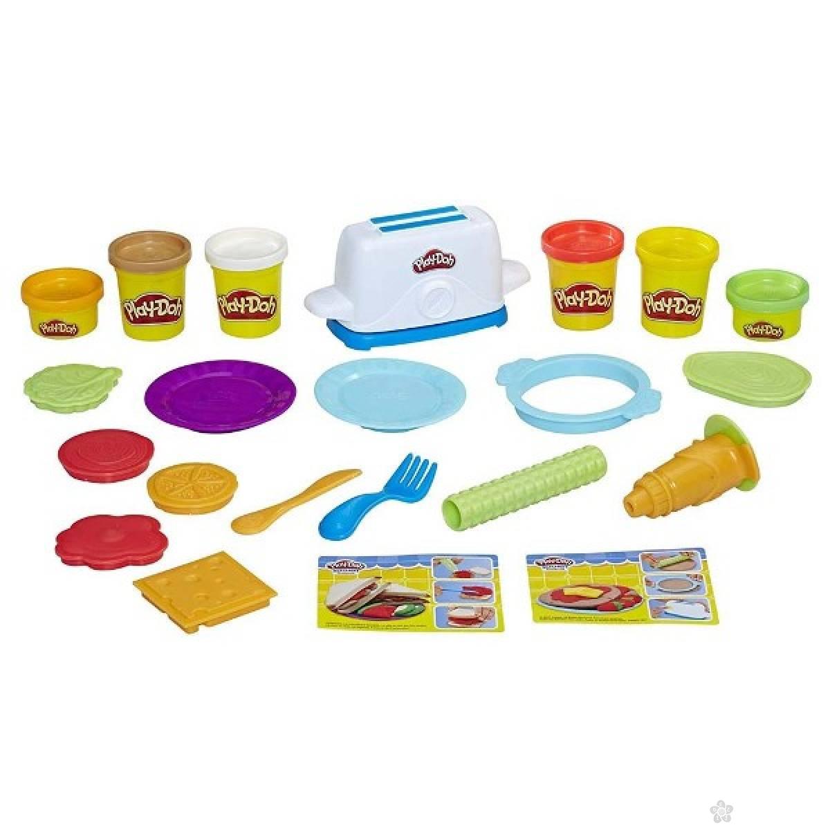 Set za modelovanje Play Doh toaster creations  E0039 