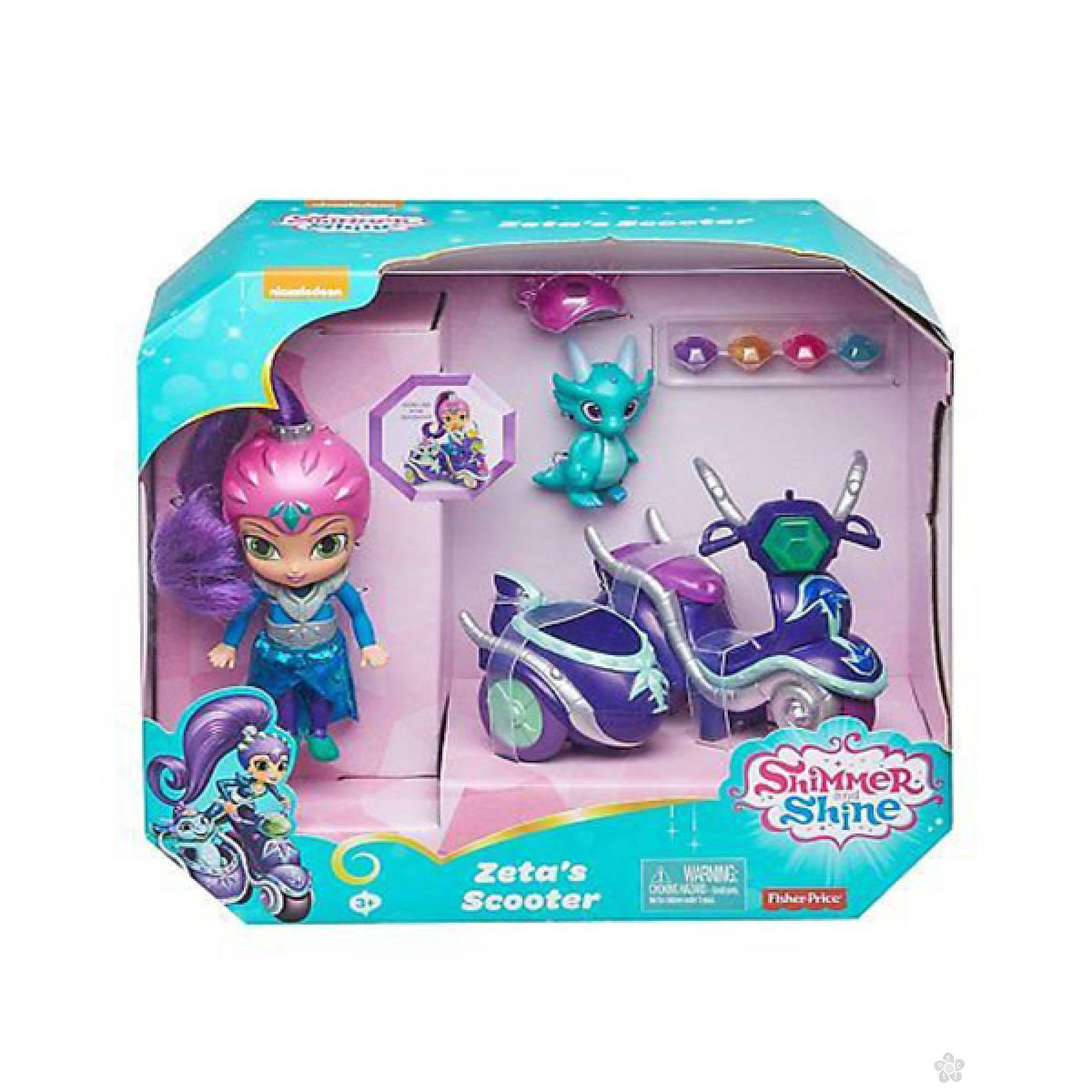 Shimmer and Shine Zeta Scooter 526097 
