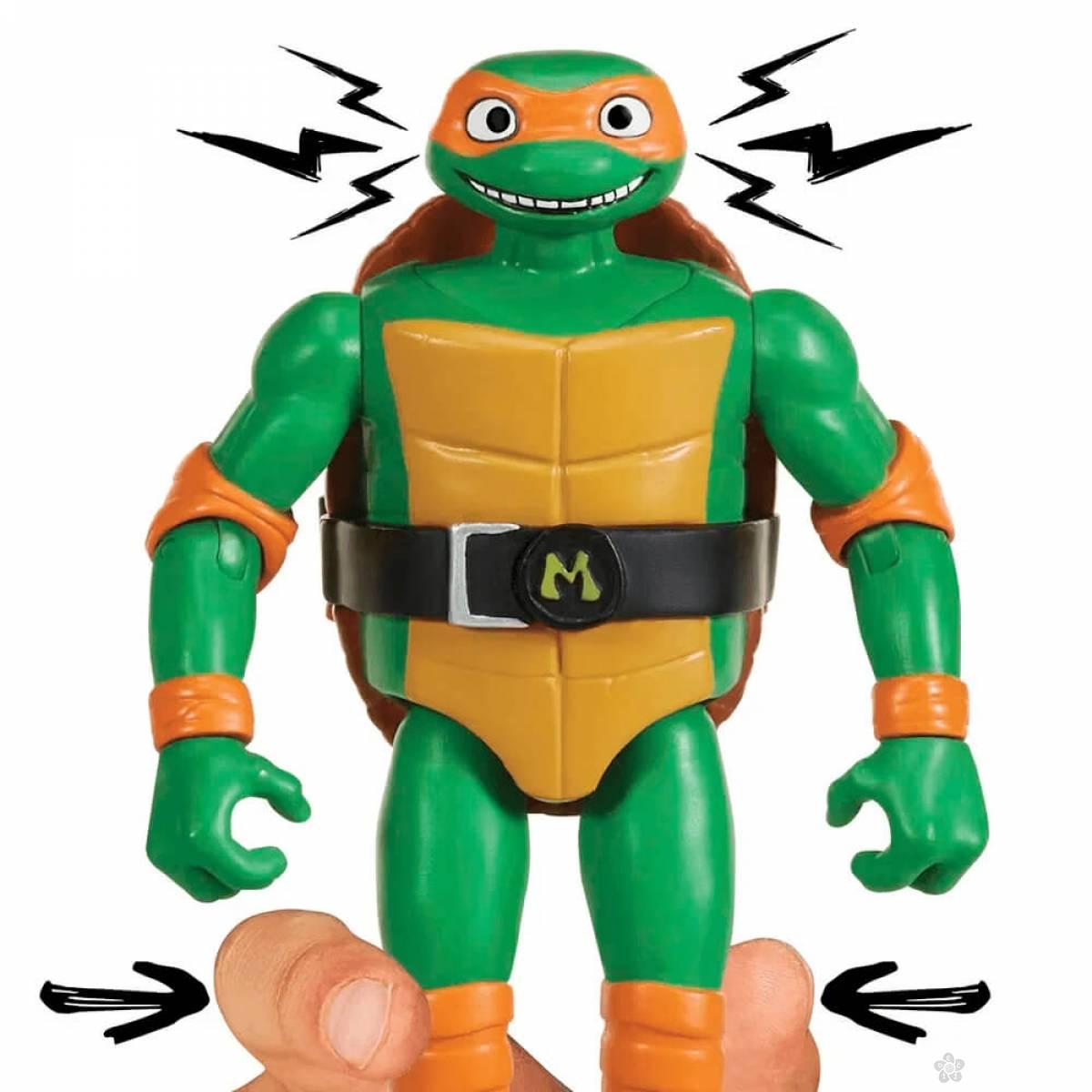TMNT figura Mikelanđelo sa skrivajućom glavom 