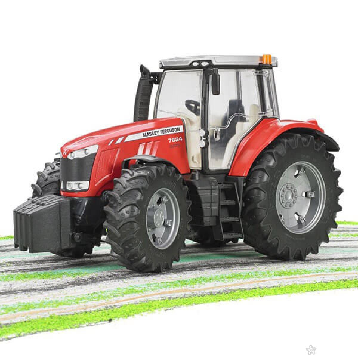 Traktor Bruder Massey Ferguson 7600 030469 