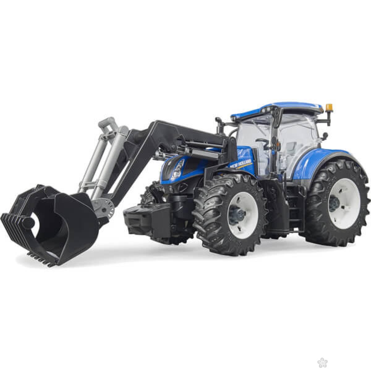 Traktor Bruder New Holland T7315 sa utovarivačem 031213 