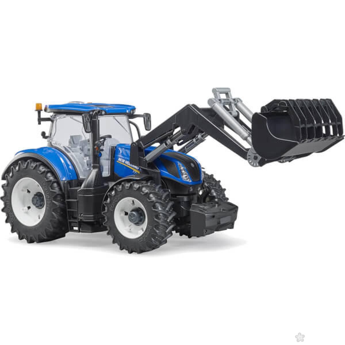 Traktor Bruder New Holland T7315 sa utovarivačem 031213 