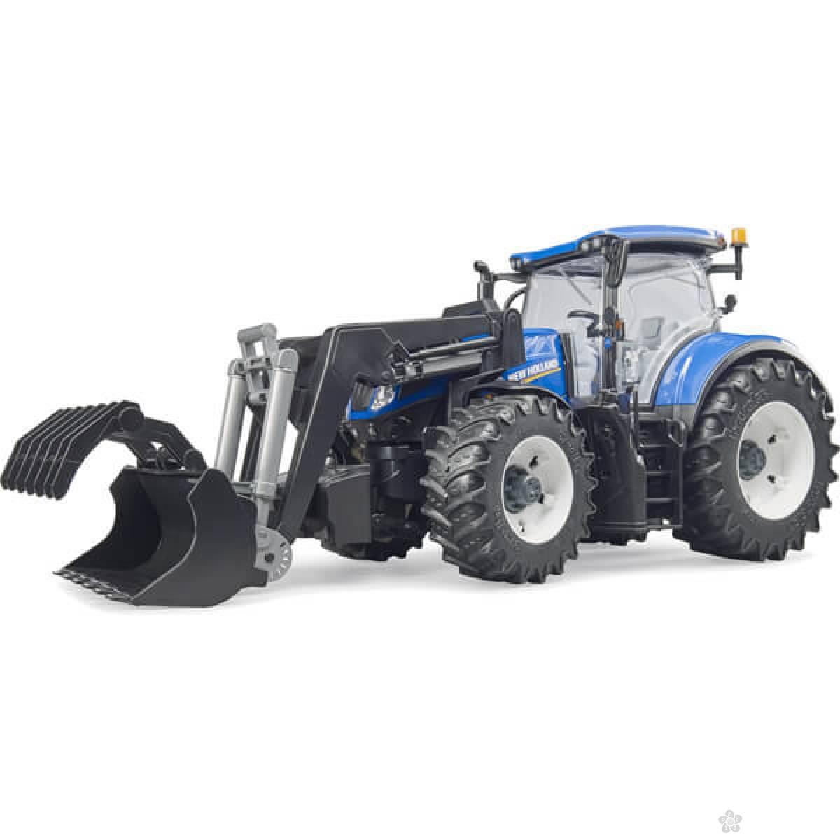 Traktor Bruder New Holland T7315 sa utovarivačem 031213 