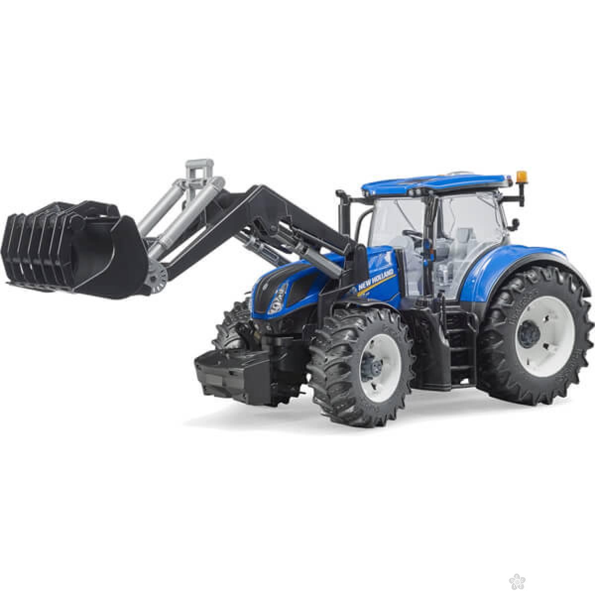 Traktor Bruder New Holland T7315 sa utovarivačem 031213 