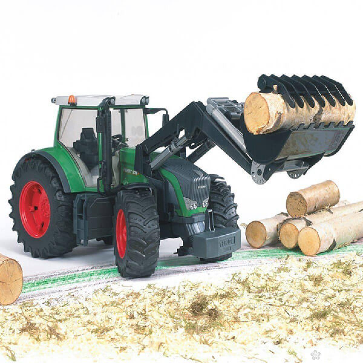 Traktor sa utovarivačem Bruder Fendt 936 Vario 030414 
