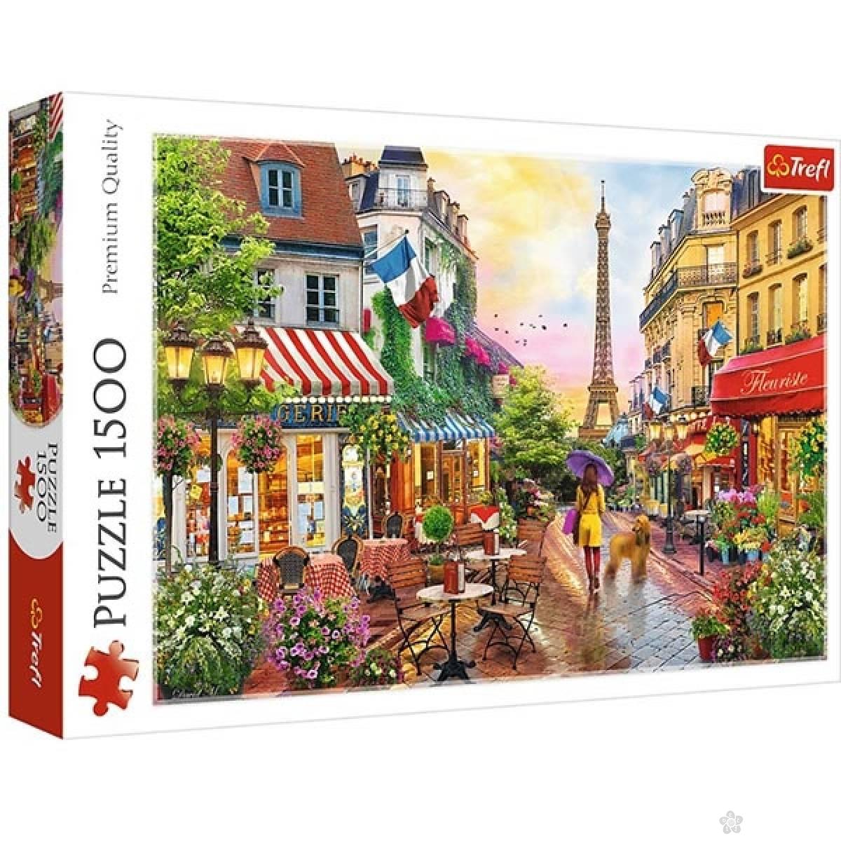 Trefl Puzzle Charming Paris 1500pcs  26156 