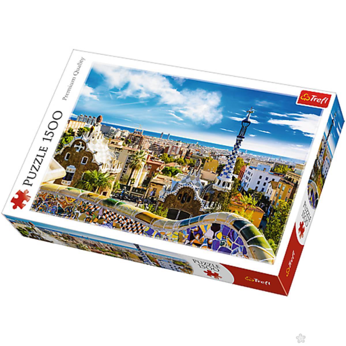 Trefl Puzzle Park Guell, Barcelona 1500pcs 26147 