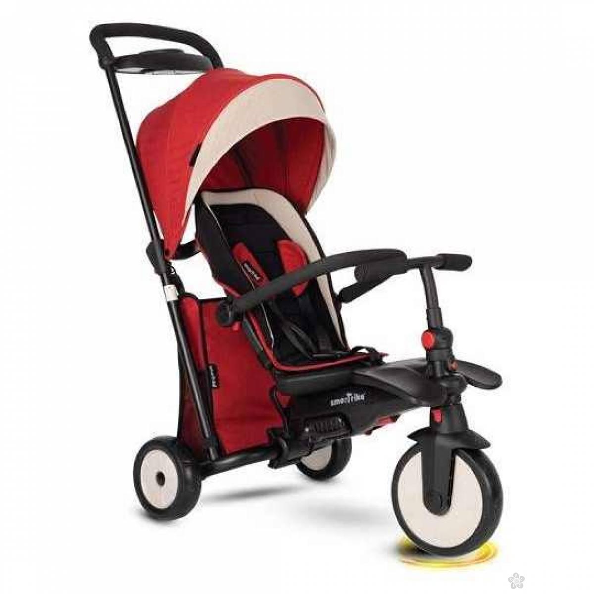 Tricikl Smart Trike Folding 500 plus 9M+ red melange 5055000 