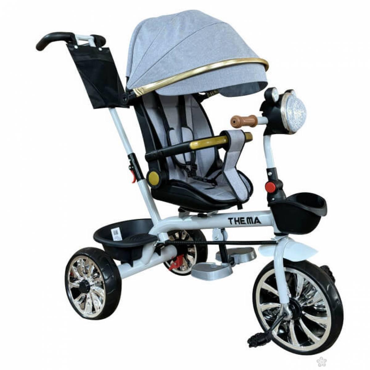 Tricikl TS-610 sivi 