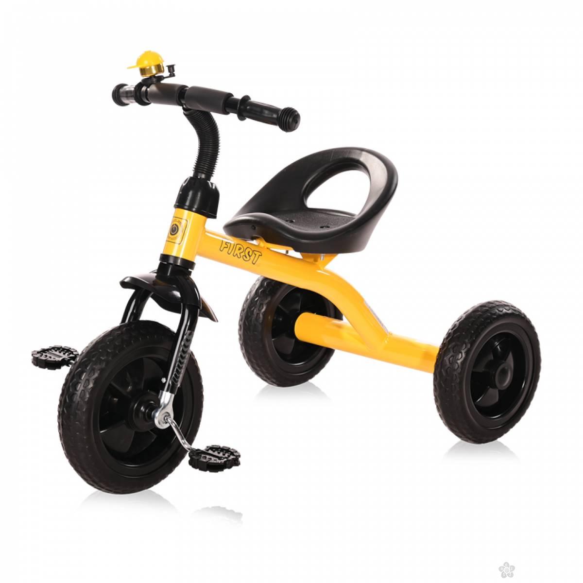 Tricikl za decu First Yellow/Black 10050590010 