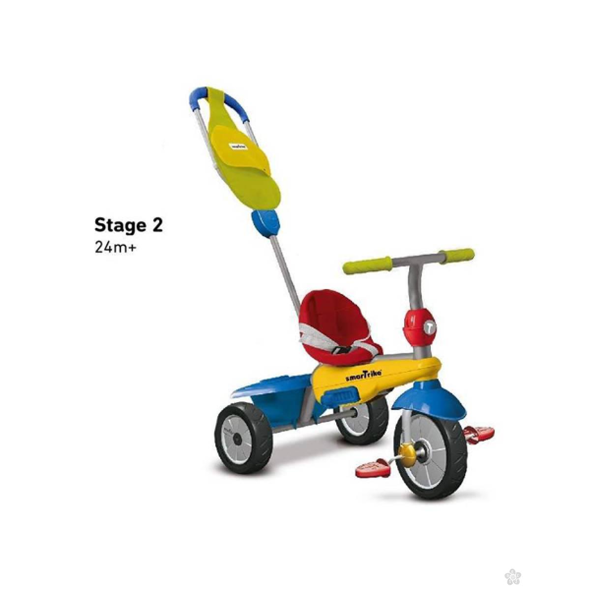 Tricikl Smart Trike Breeze Multicolor, 6160100 